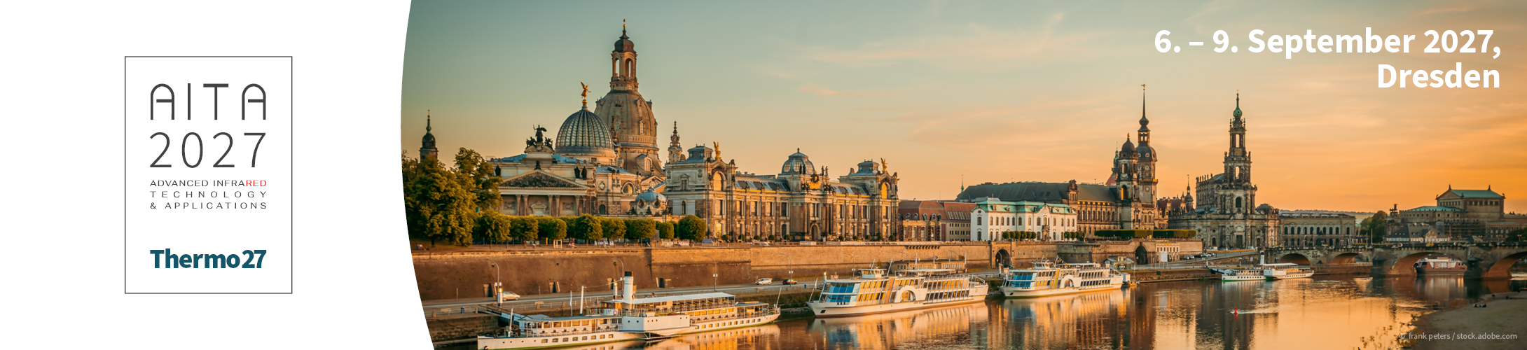Header banner for the conference: Advanced Infrared Technology and Applications (AITA). This goes from 6 September 2027 to 10 September 2027 in Dresden.